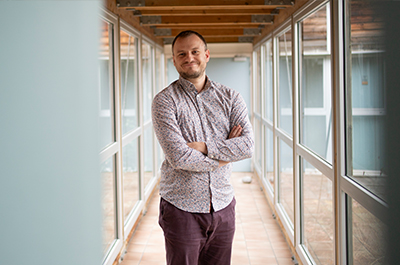 damien saint-pé, responsable du service observatoire de l'adt64 béarn pays basque