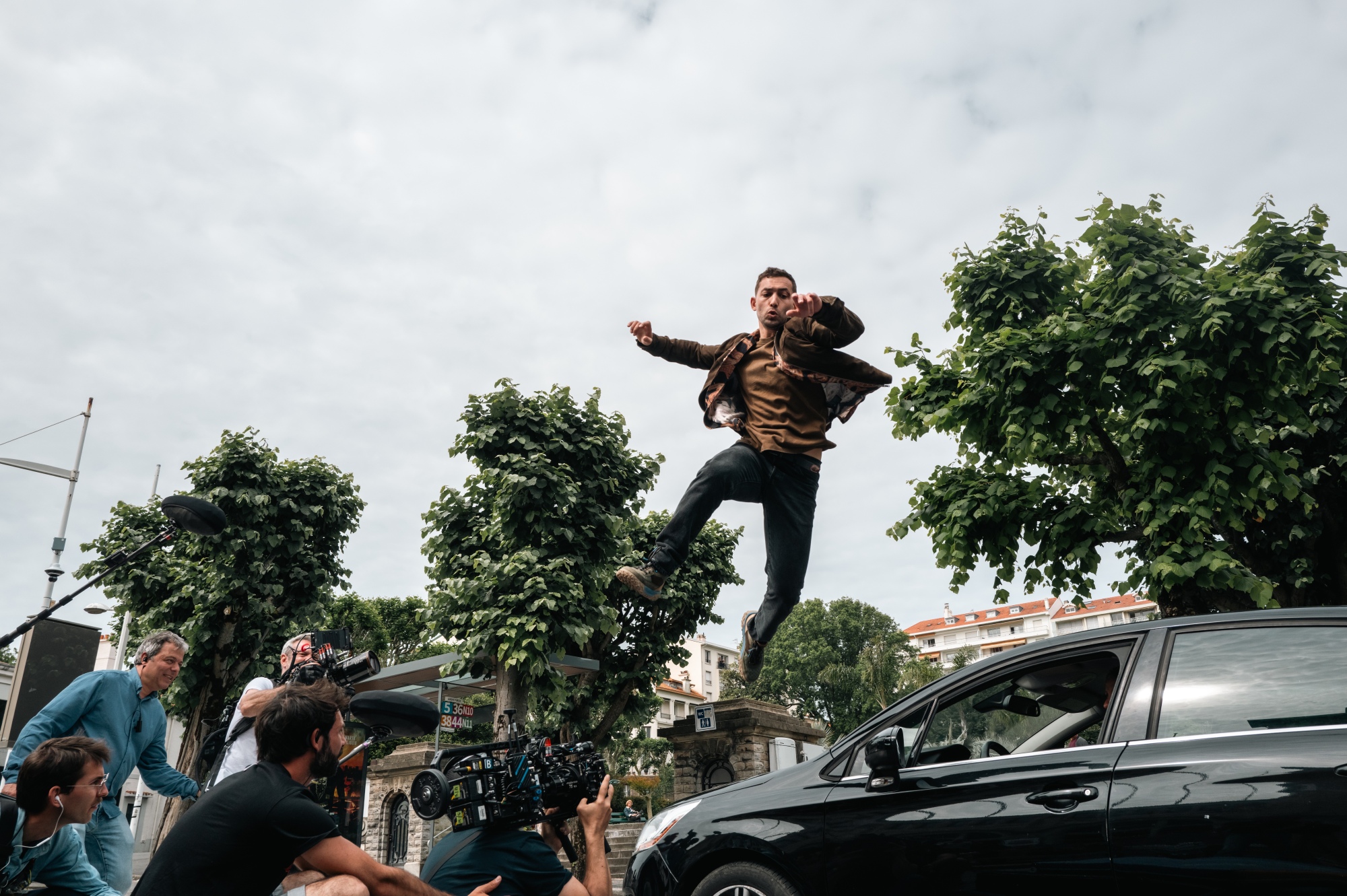 tournage du film "les orphelins", tourné en 2024 au pays basque et accompagné par l'agence du film 64, le bureau d'accueil des tournages de l'adt64