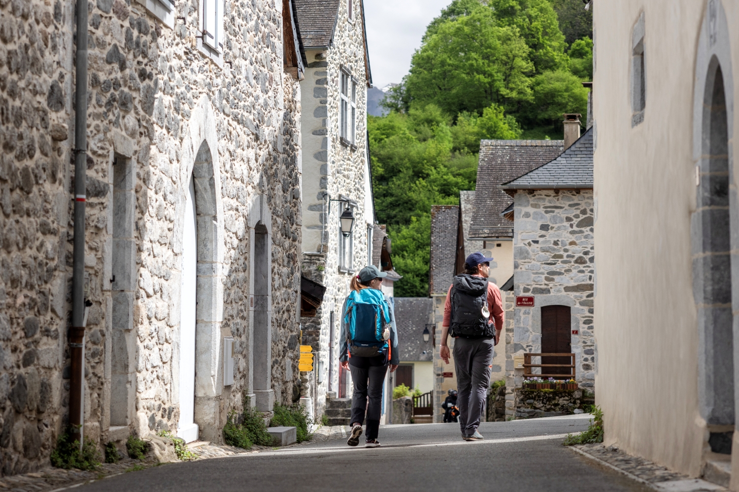 voie d'arles, gr653, chemin de saint jacques de compostelle reliant le béarn et l'aragon
