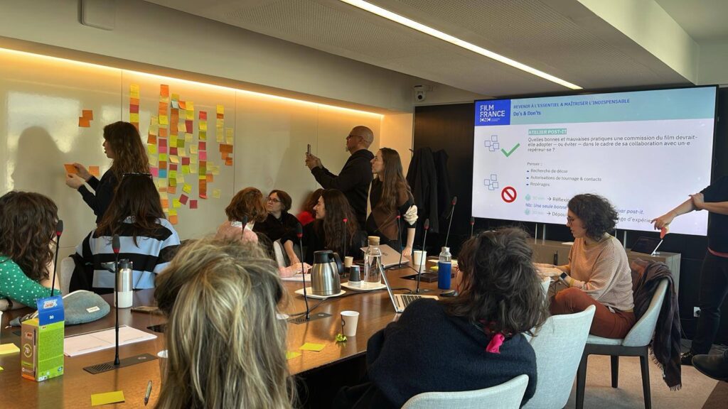 l'agence du film 64 a participé au séminaire du CNC avec les BAT du réseau Film France