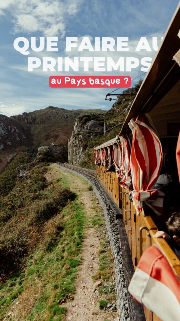 visuel de la campagne de communication du printemps de la destination pays basque