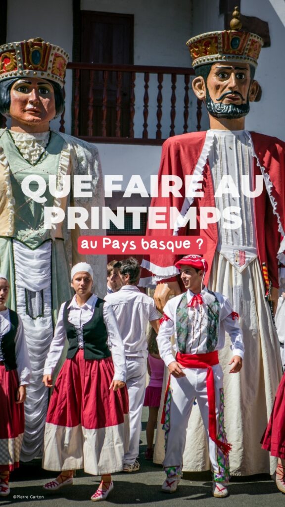 visuel de la campagne de communication du printemps de la destination pays basque