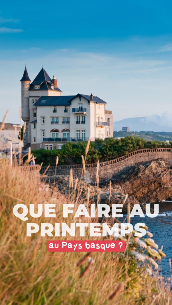 visuel de la campagne de communication du printemps de la destination pays basque