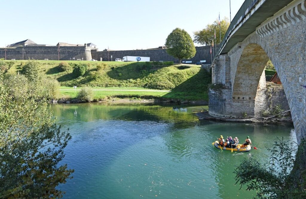 sortie en rafting du côté de Navarrenx, en Béarn