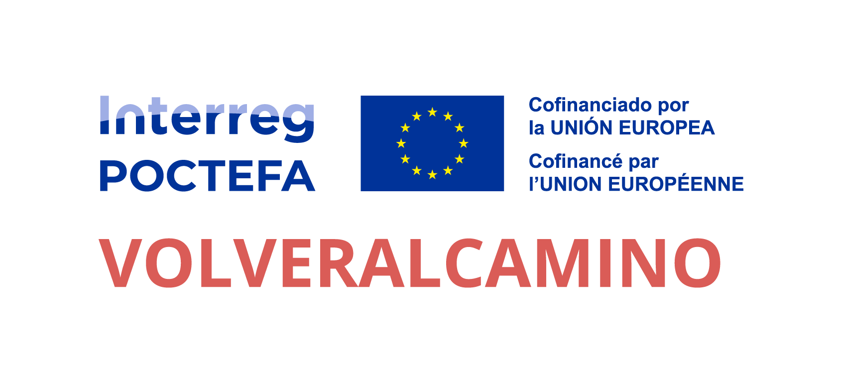 logo du projet transfrontalier volver al camino, porté par l'ADT64, 