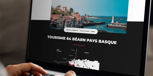 site web tourisme64.com, site d'information touristique et de réservation pour le grand public du béarn et pays basque. un site géré par l'adt64
