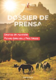 dossier de prensa pirinoes béarn pais vasco, destinos de montaña