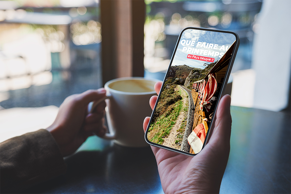 campagne de promotion de la destination pays basque au printemps